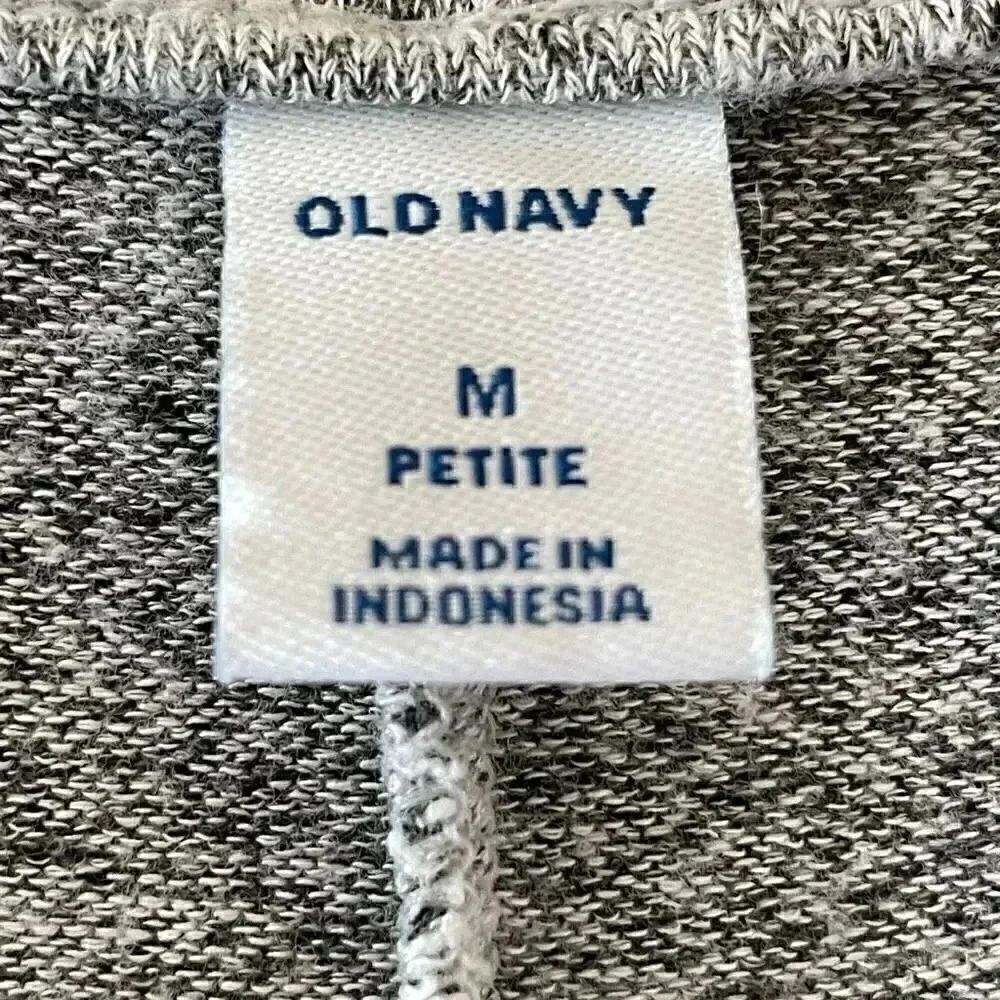Old Navy Heather Gray Viscose Blend Swing Mini Dress Lightweight SZ MP # 1581 - Picture 7 of 12